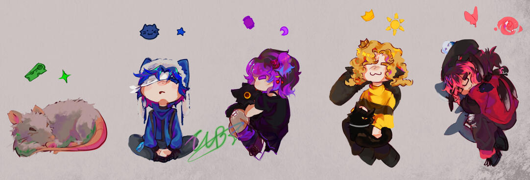 June 2026, rendered chibi